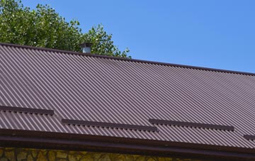 typical Milltown Of Edinvillie corrugated roof uses